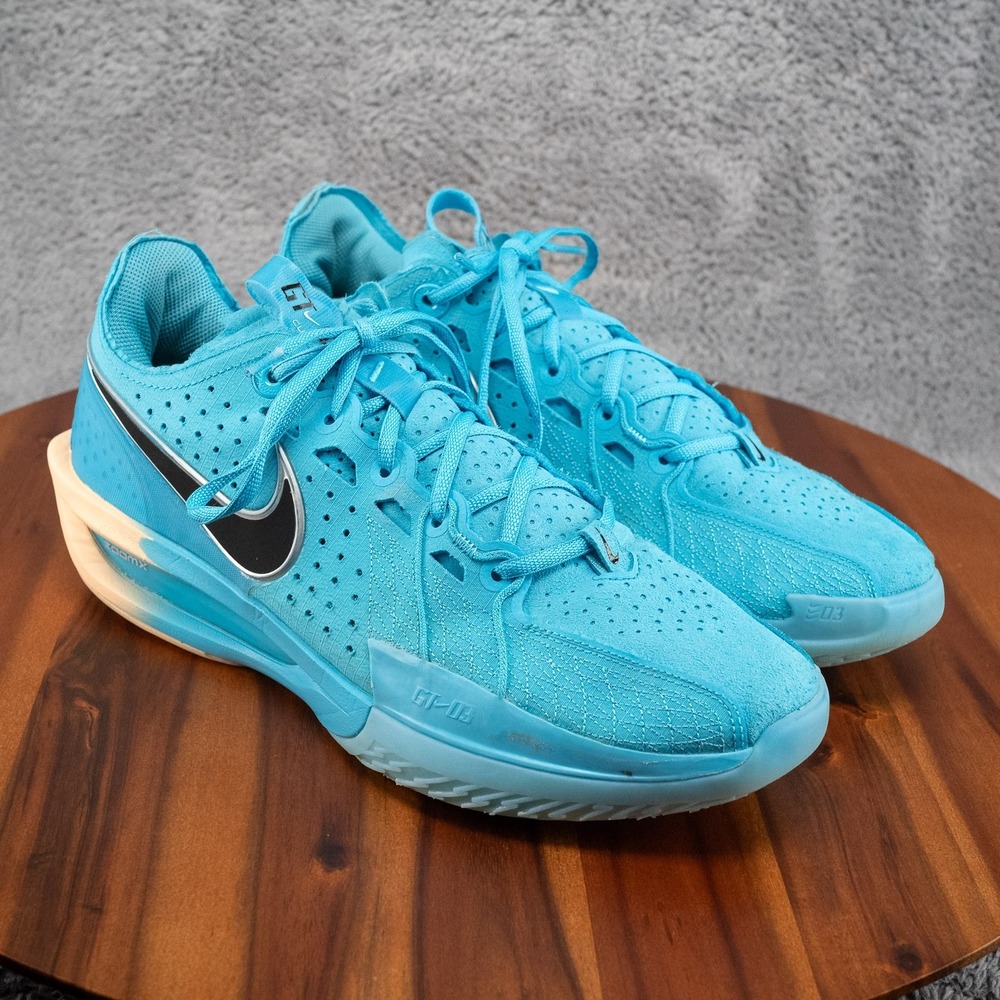 Nike G.T. Cut 3 Basketball Shoes Men 12.5 Blue DV2913-404 ZoomX Box